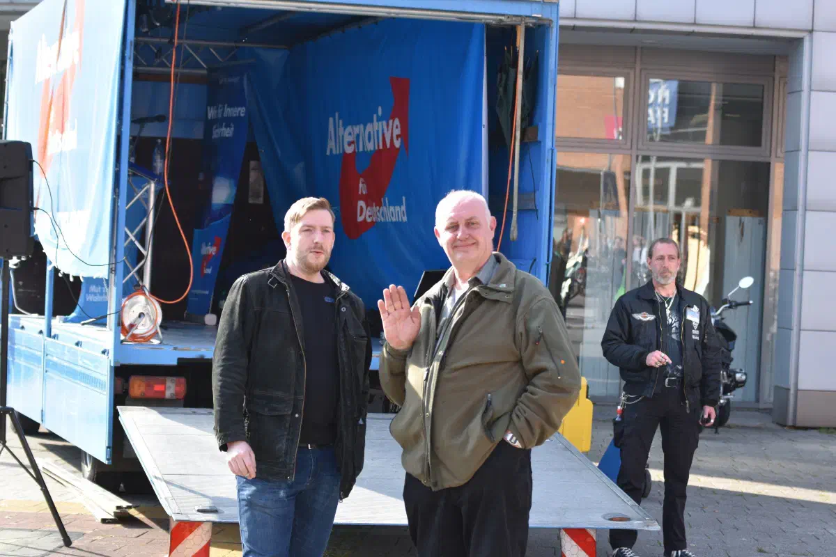 &quotGroßdemo" der AfD in Wilhelmshaven