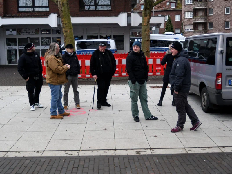 Neonazikundgebung in Kamp-Lintfort