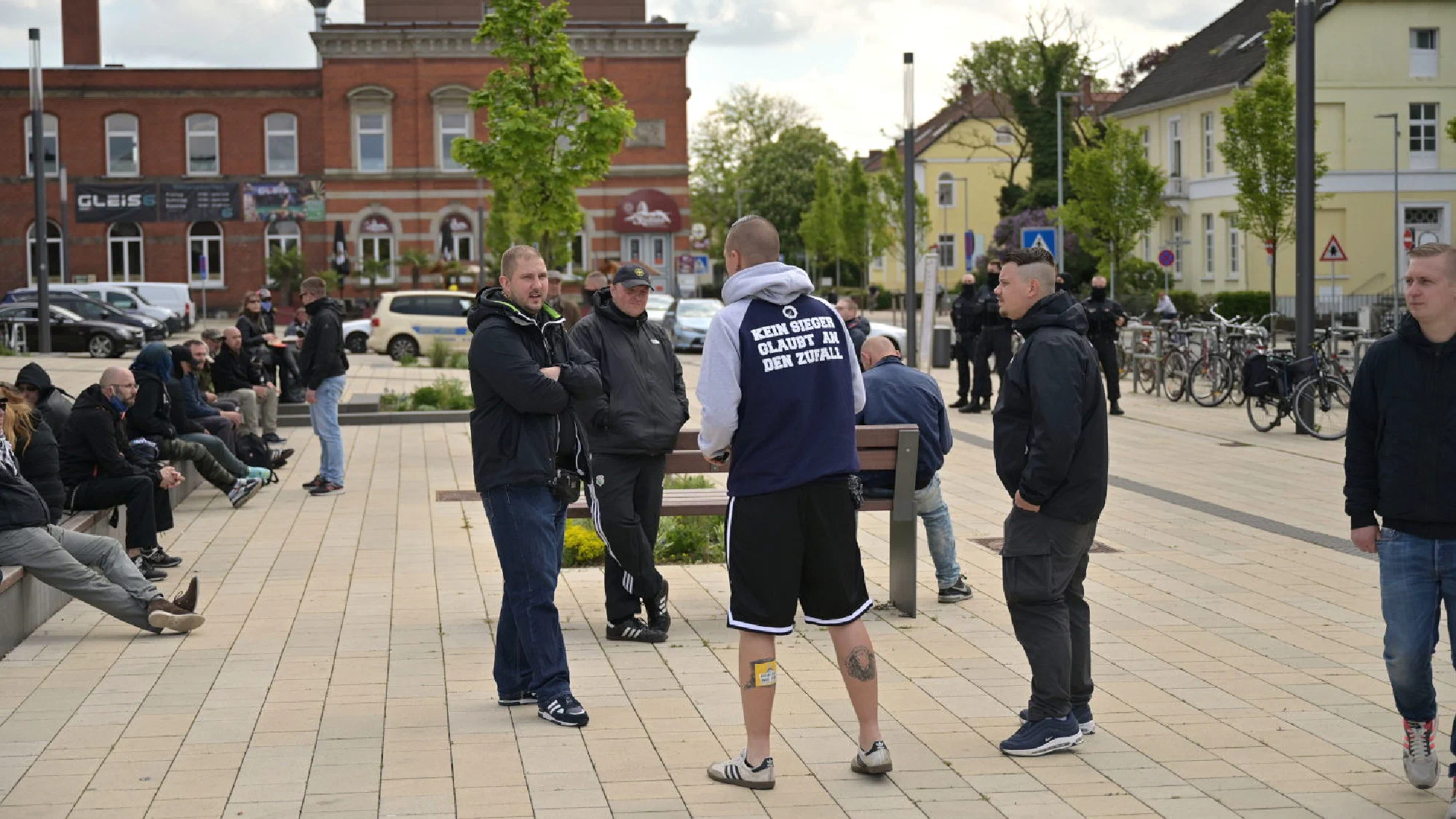 Aufmarschversuch von Neonazis in Bremen