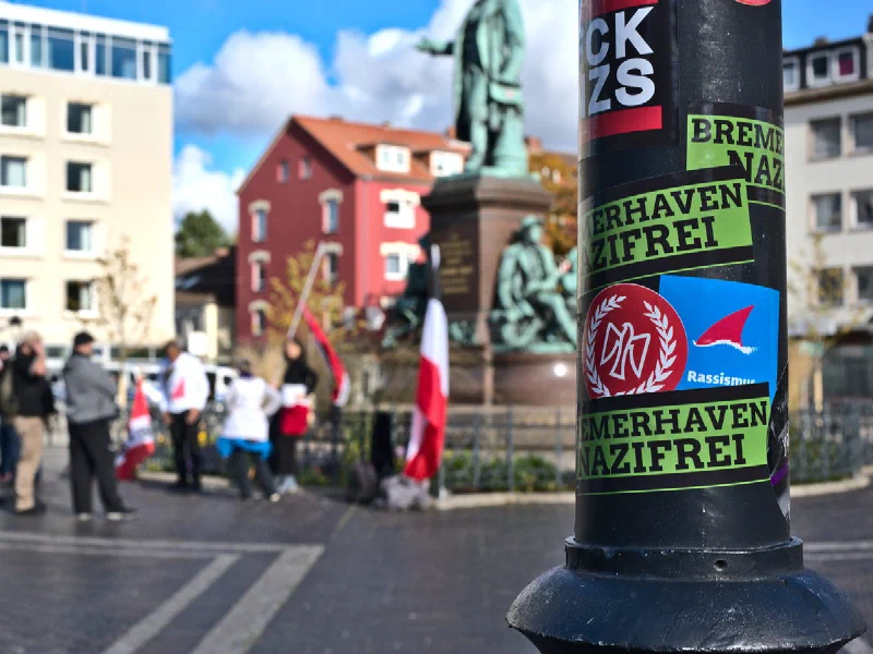 Kundgebung der NPD in Bremerhaven