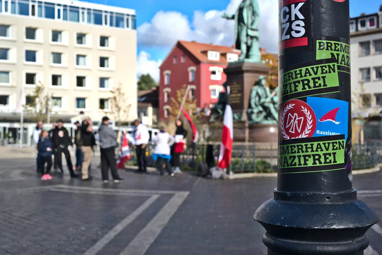 Kundgebung der NPD in Bremerhaven