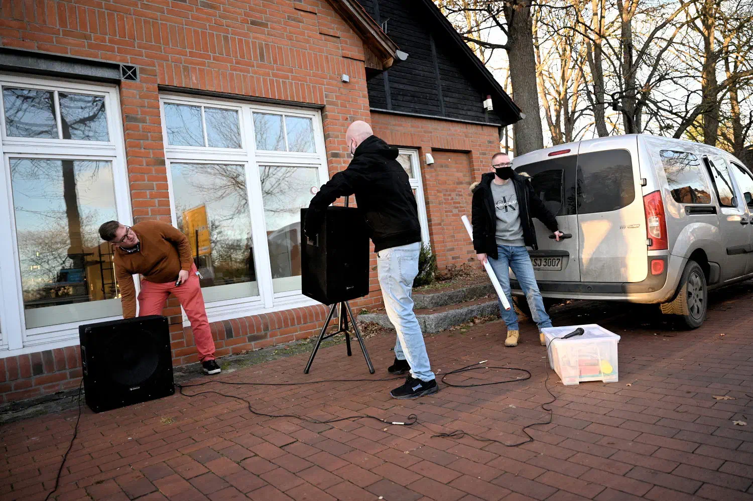 Kundgebung der neonazistischen NPD/JN in Eschede