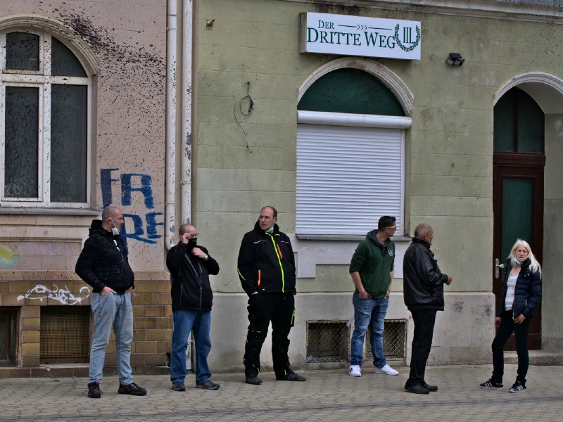 Kundgebung des III.Wegs in Plauen