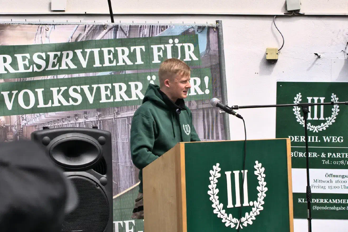 Aus München reiste ebenfalls ein Redner an.
