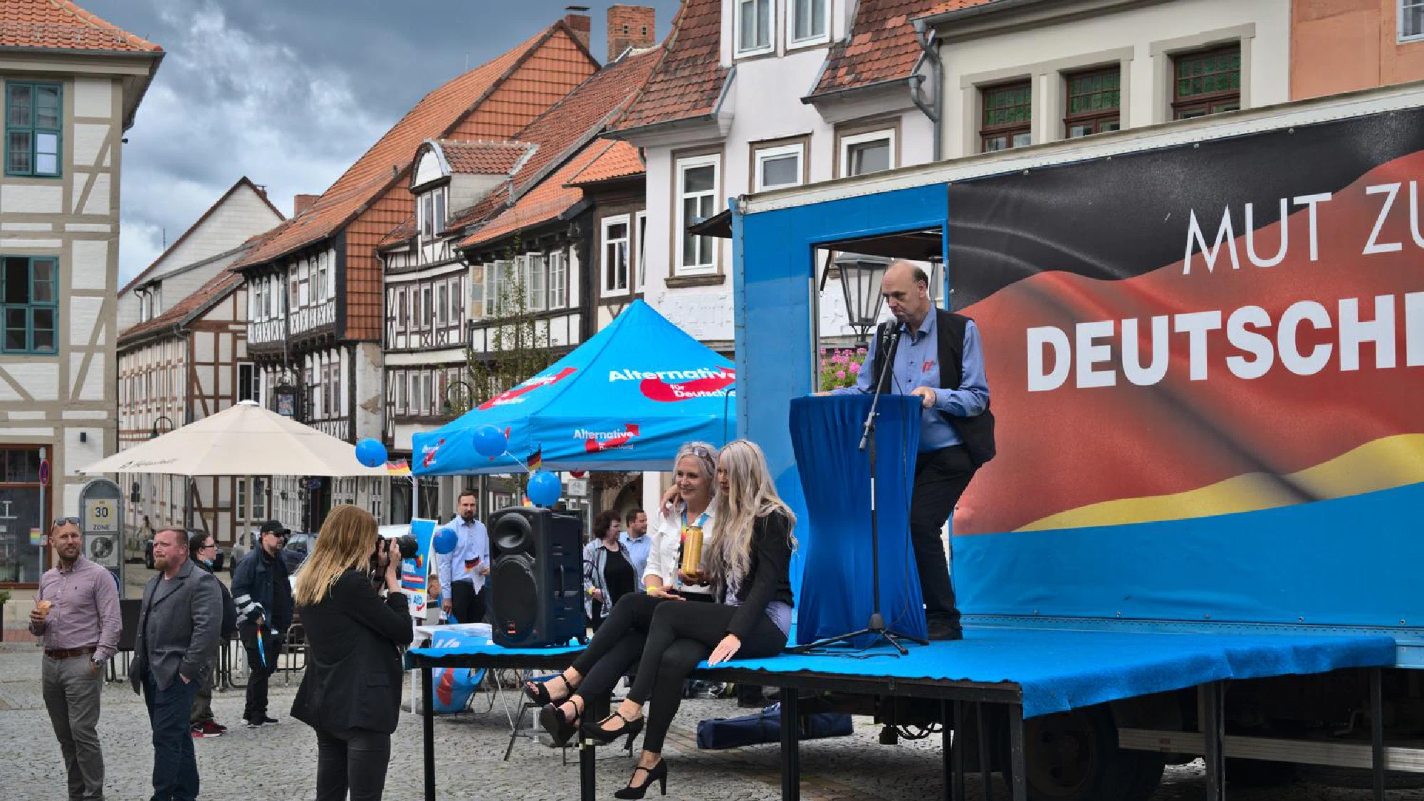 AfD-Kundgebung in Helmstedt