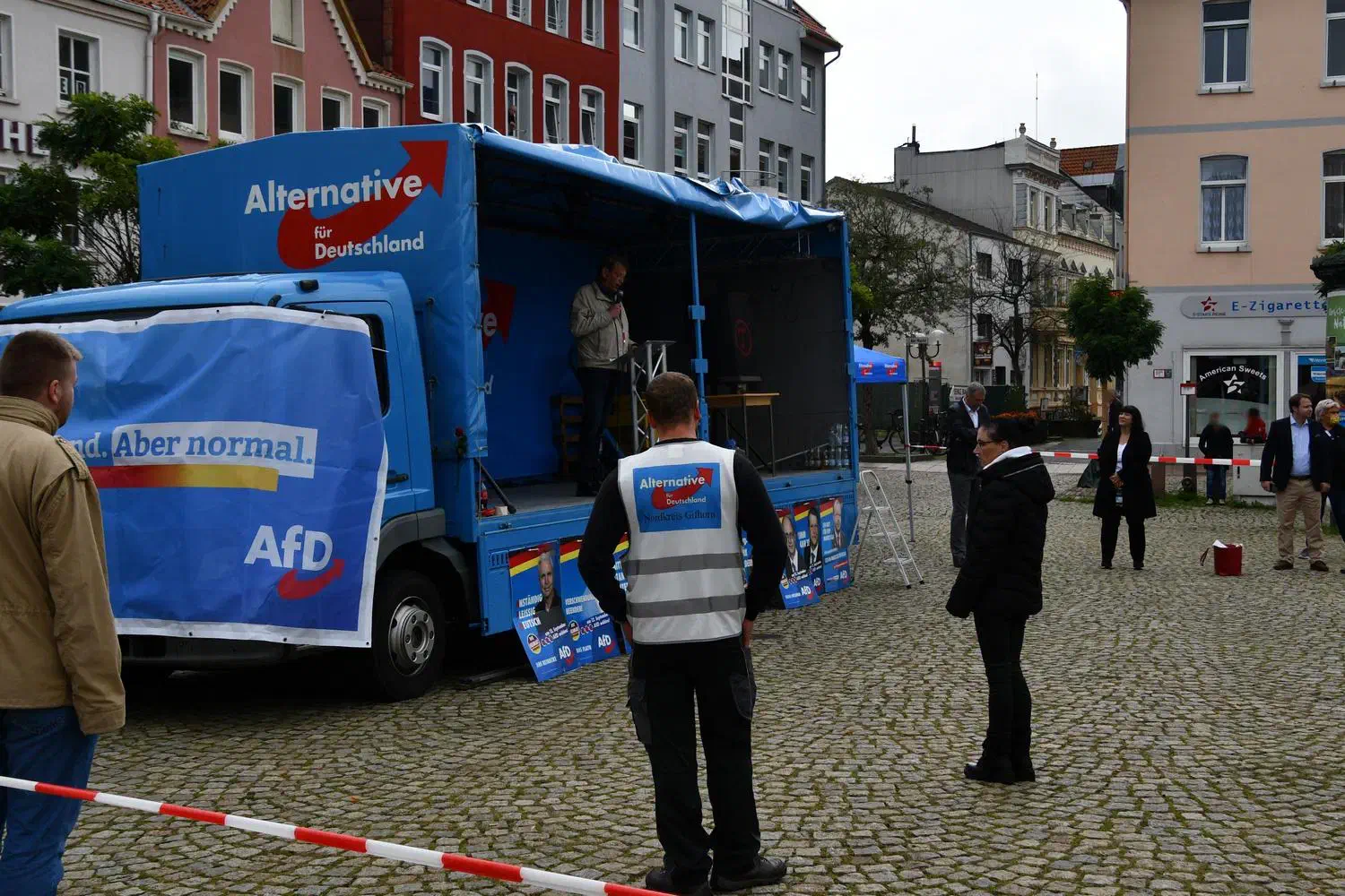 AfD-Kundgebung in Peine