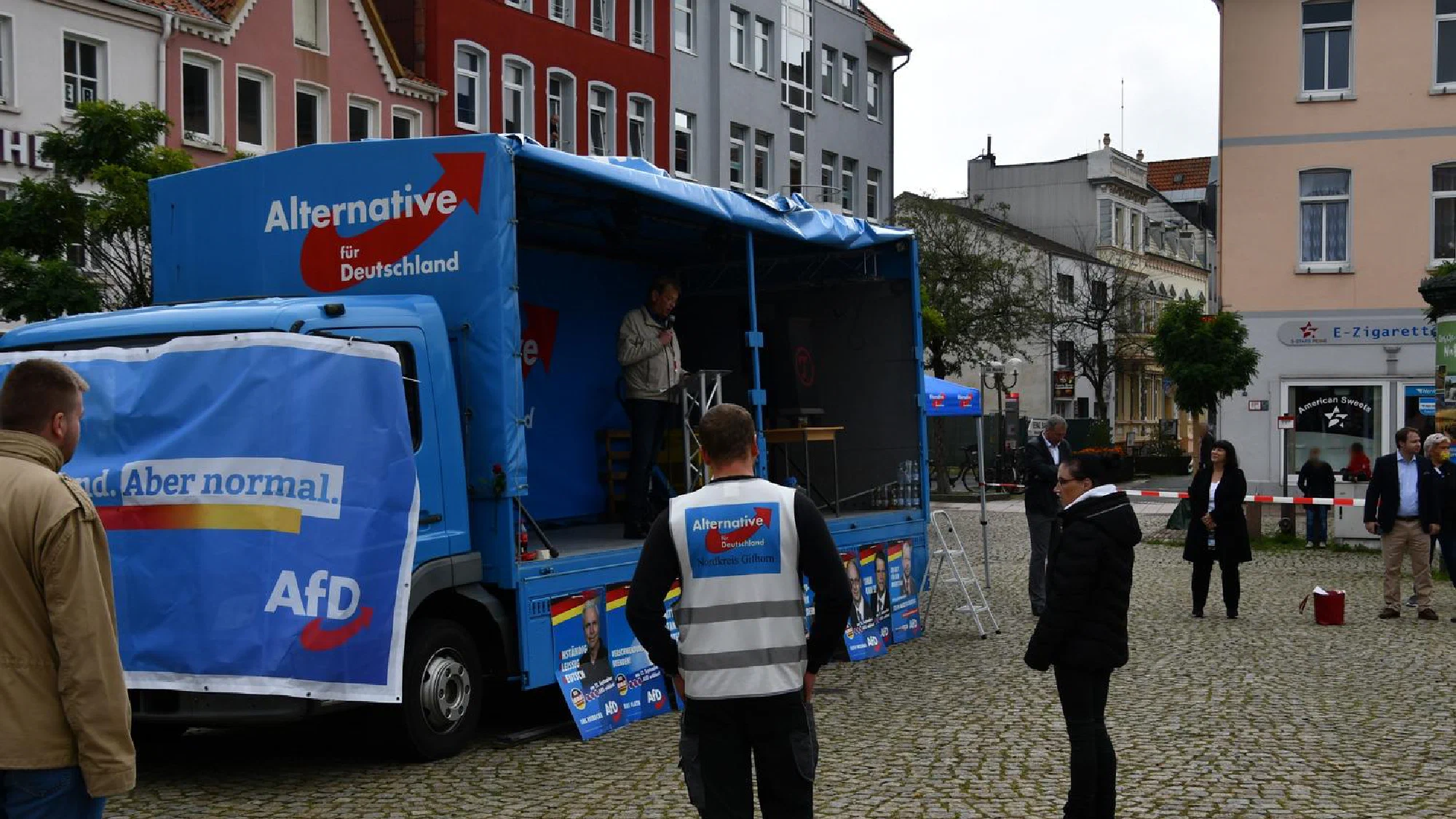 AfD-Kundgebung in Peine