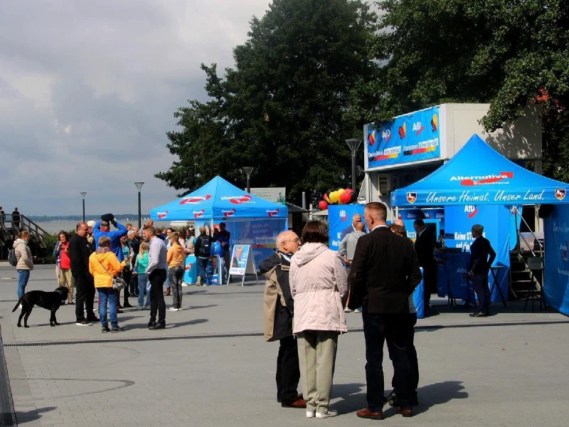 AfD-Kundgebung in Steinhude