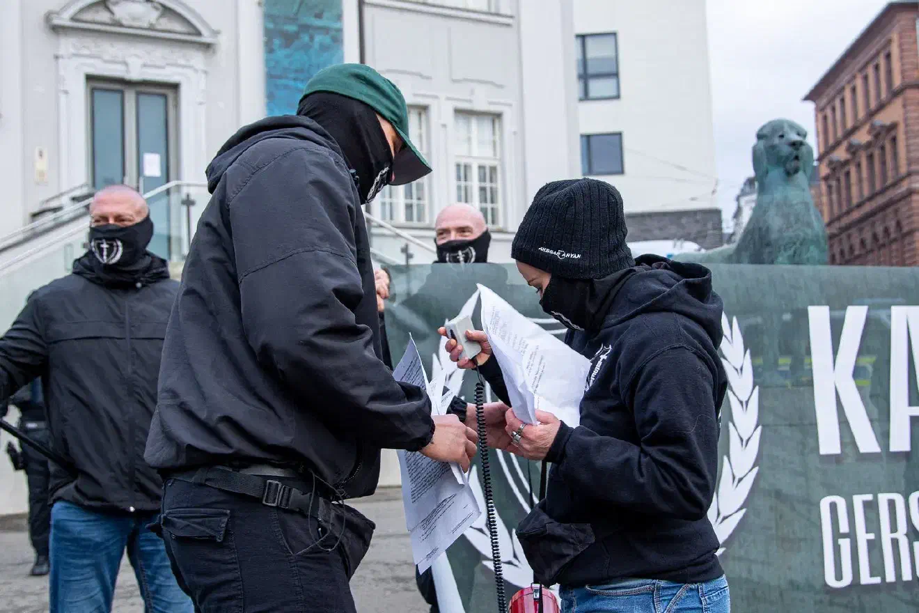 Insgesamt wurden an diesem Tag vier Redebeiträge verlesen.