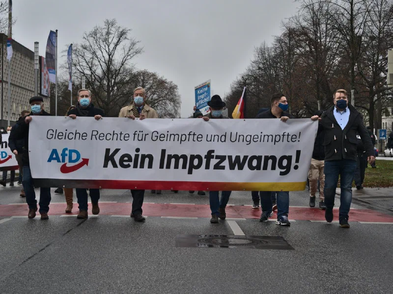 AfD-Demonstration in Hannover
