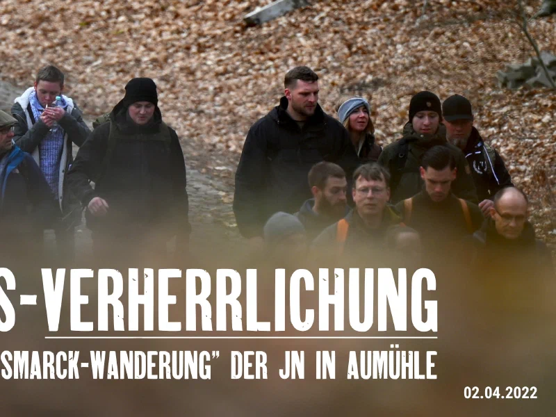 Bismarck-Wanderung und NS-Verherrlichung der JN in Aumühle