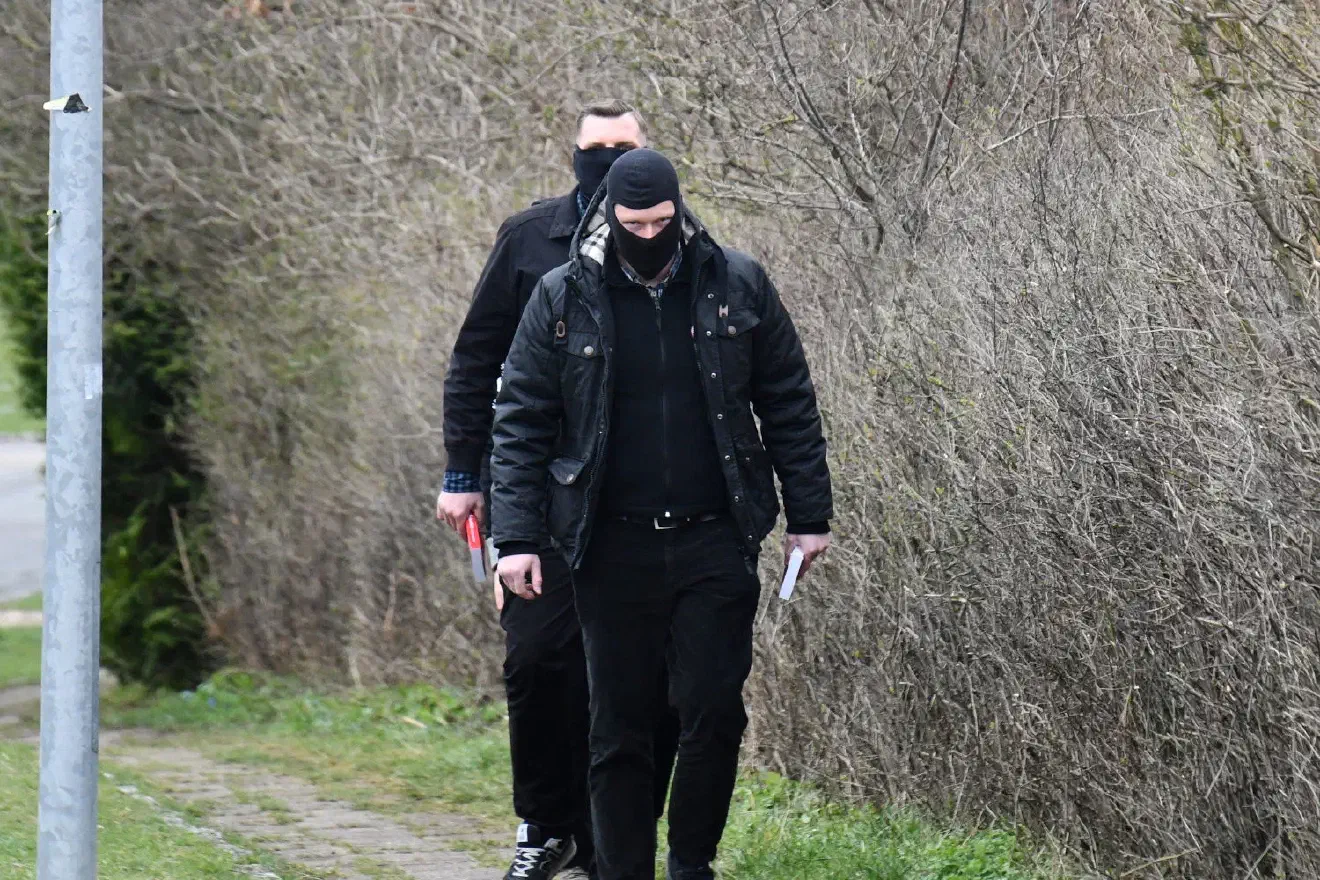 Ein JN-Aktivist aus Nordrhein-Westfalen ... 
