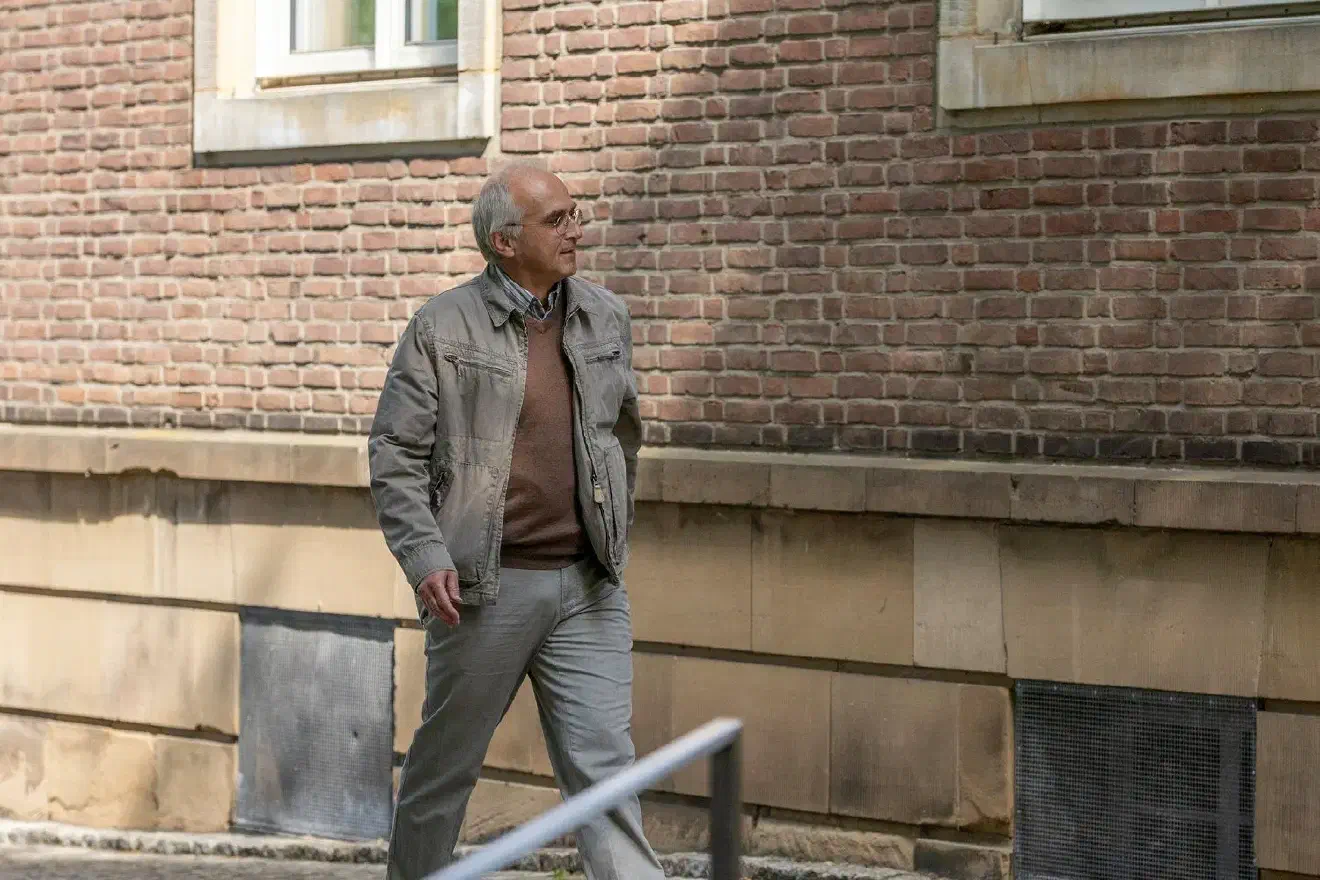 Auch Helmut Birke, der stellvertretende Sprecher im AfD-Bezirksvorstand Münster, fand sich am Veranstaltungsort ein.