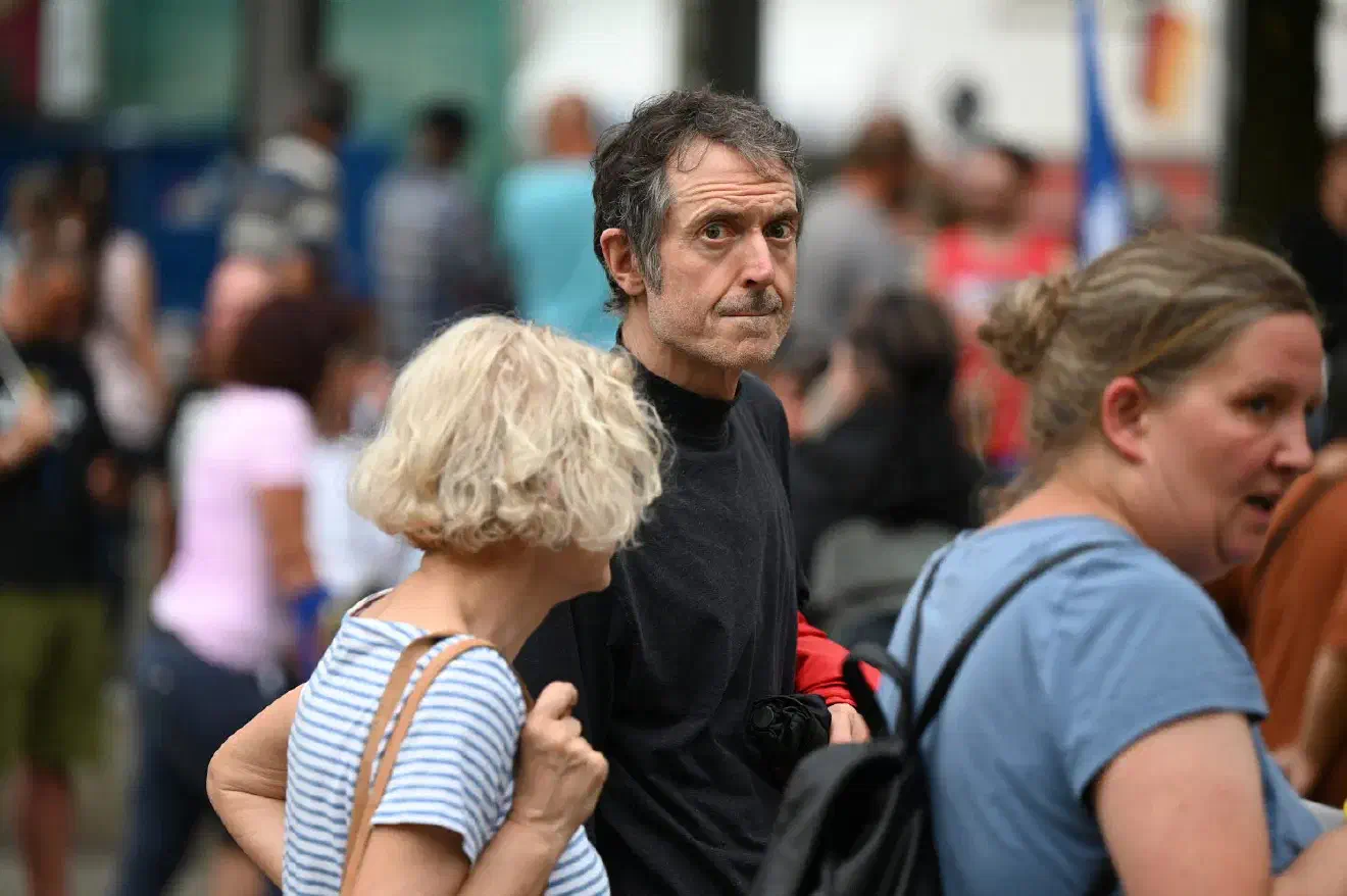 Auch Gerhard Vierfuß von der AfD Oldenburg war zugegen.