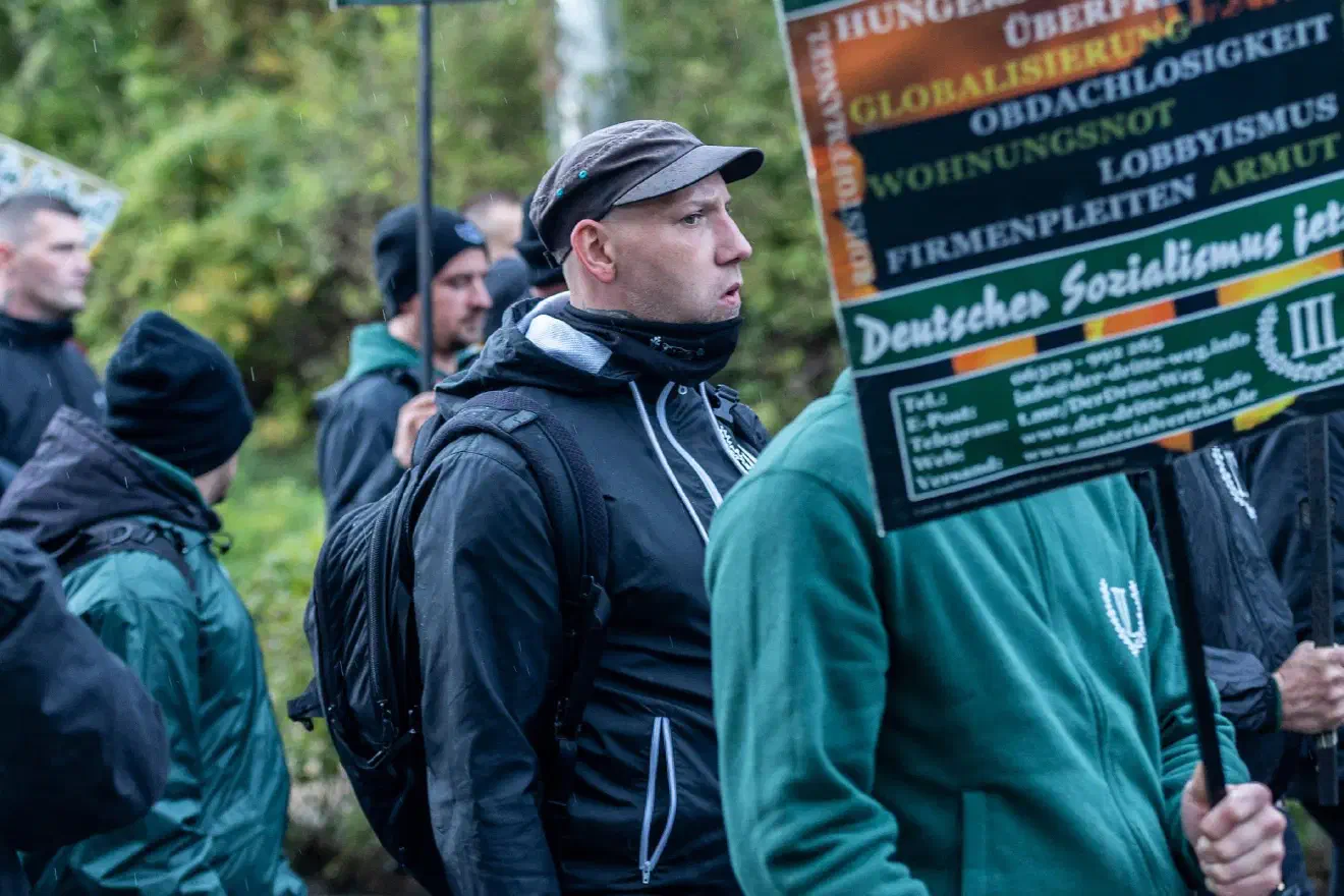 Andi Körner, Neonazi aus Berlin.