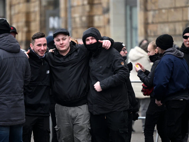 Demonstration der radikalen und neonazistischen Rechten in Dresden (Teil 1)