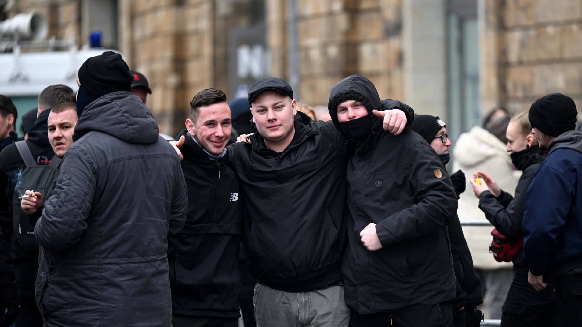 Demonstration der radikalen und neonazistischen Rechten in Dresden (Teil 1)