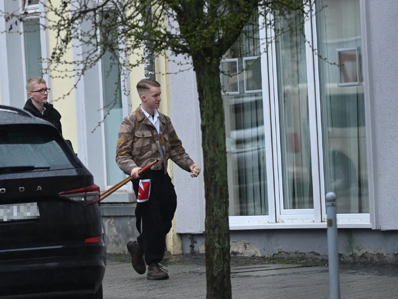 "Treffen der Generationen" der "Jungen Nationalisten" (JN) in Eisenach