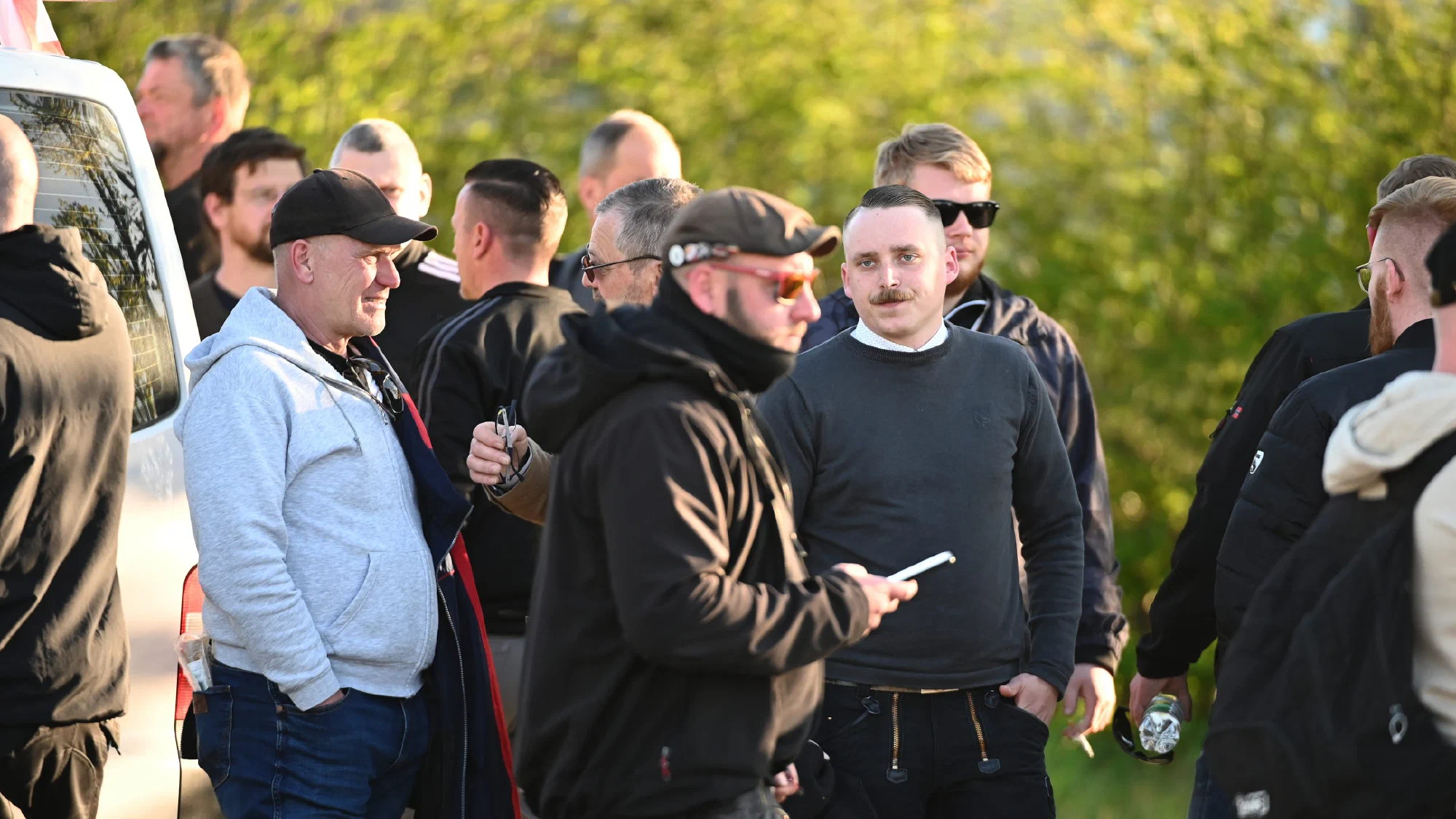 Demonstration von Neonazis in Demmin