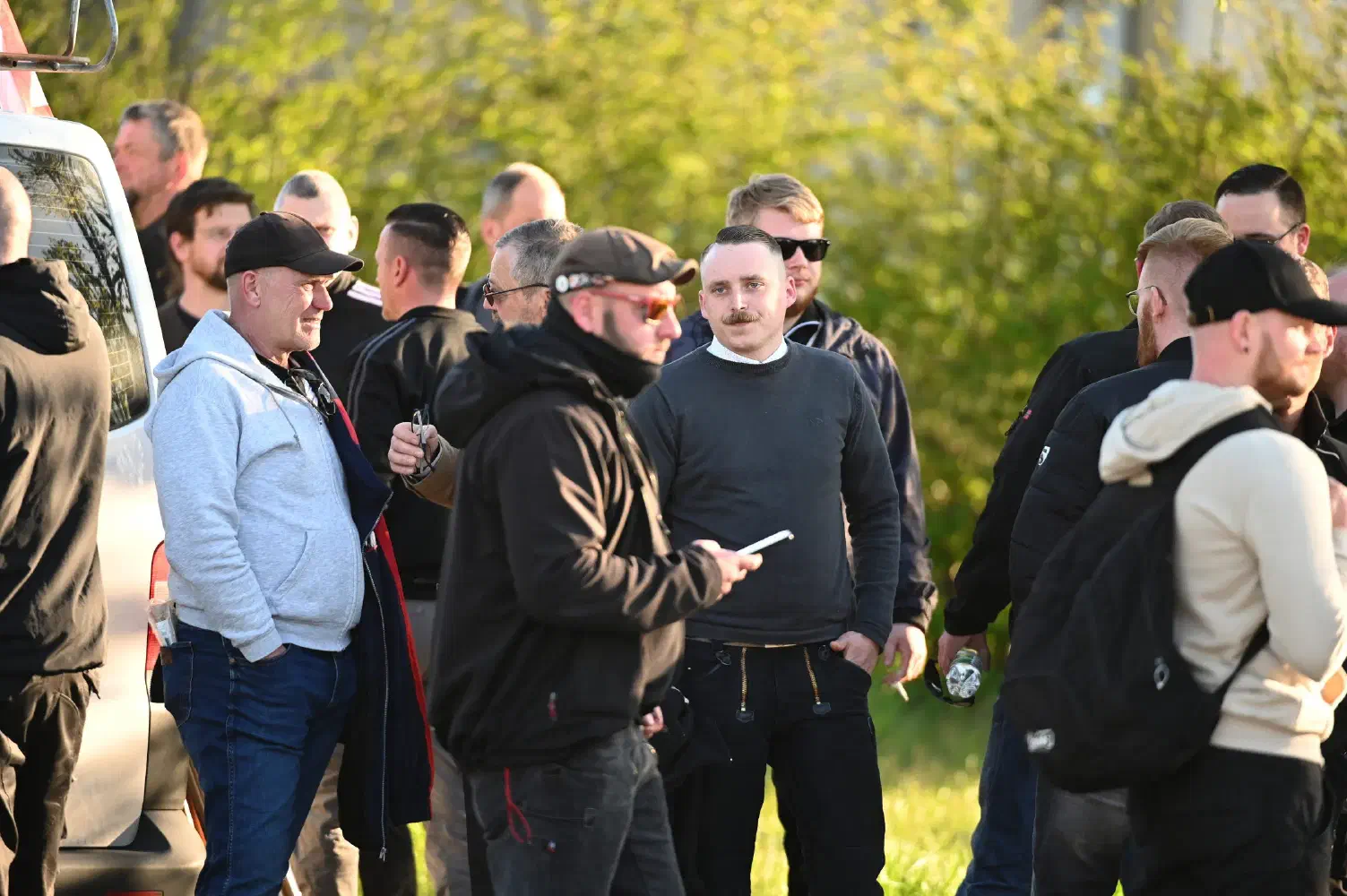 Demonstration von Neonazis in Demmin