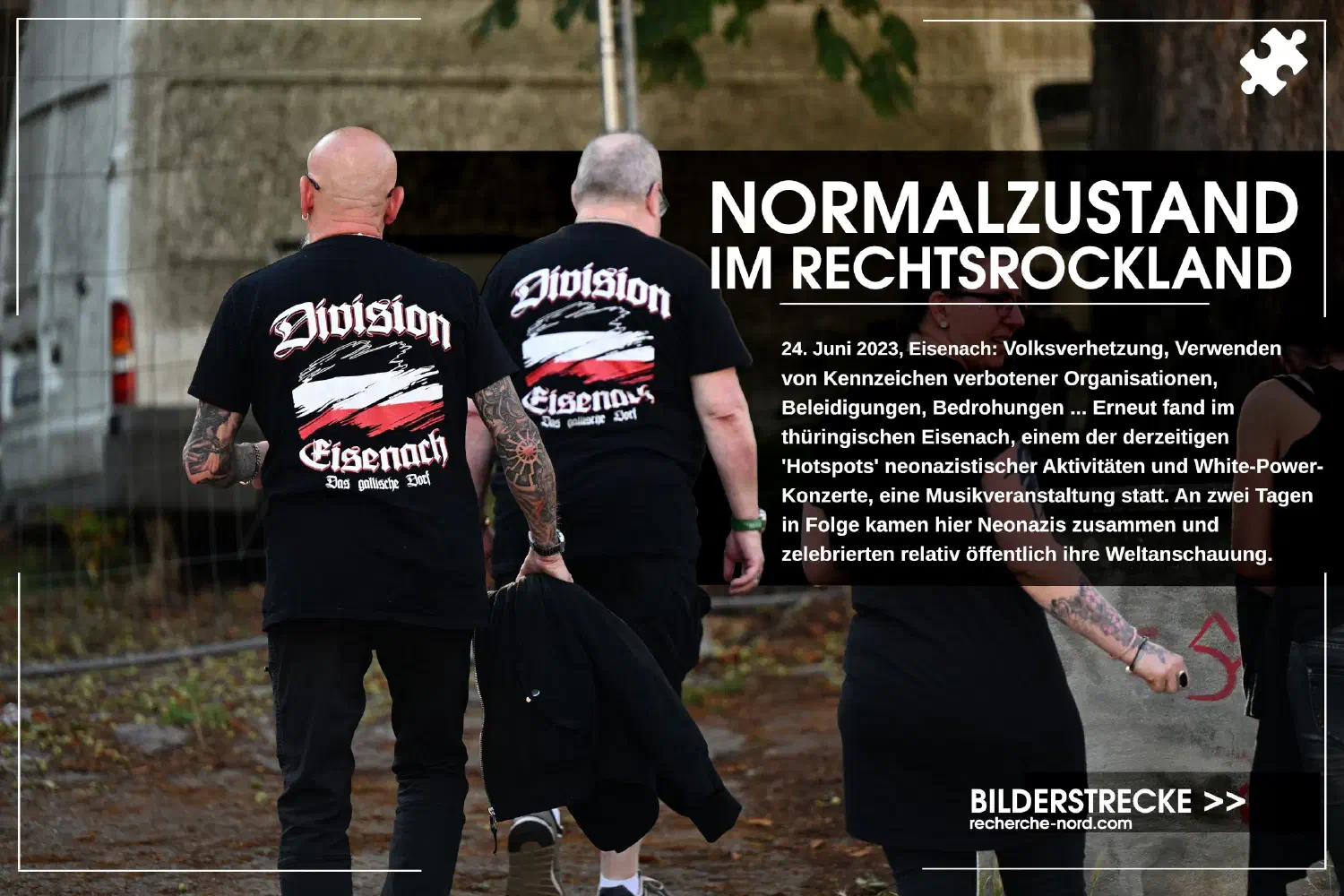 Normalzustand im Rechtsrockland: Neonazikonzert in Eisenach