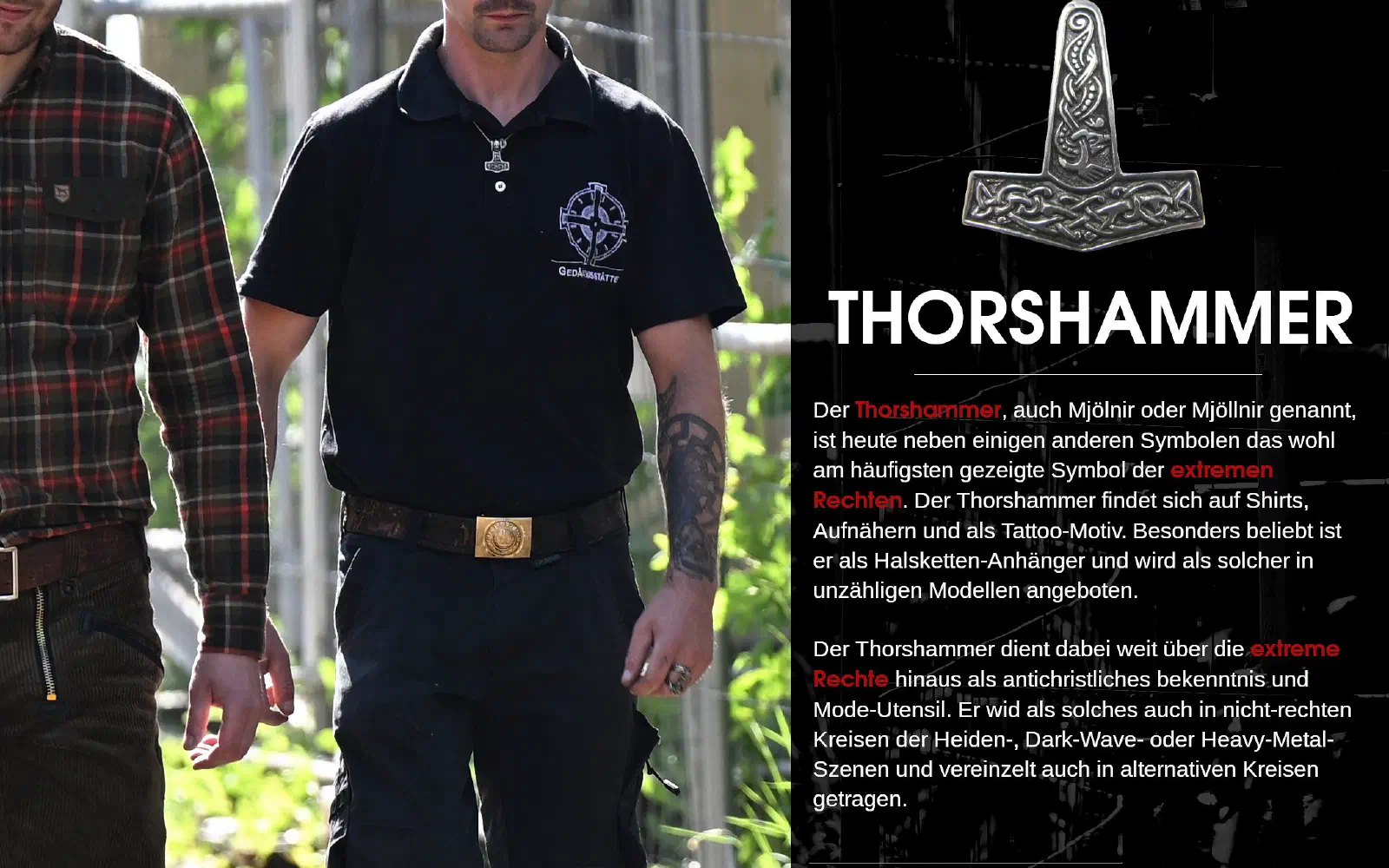 Tafel zu Thorshammer