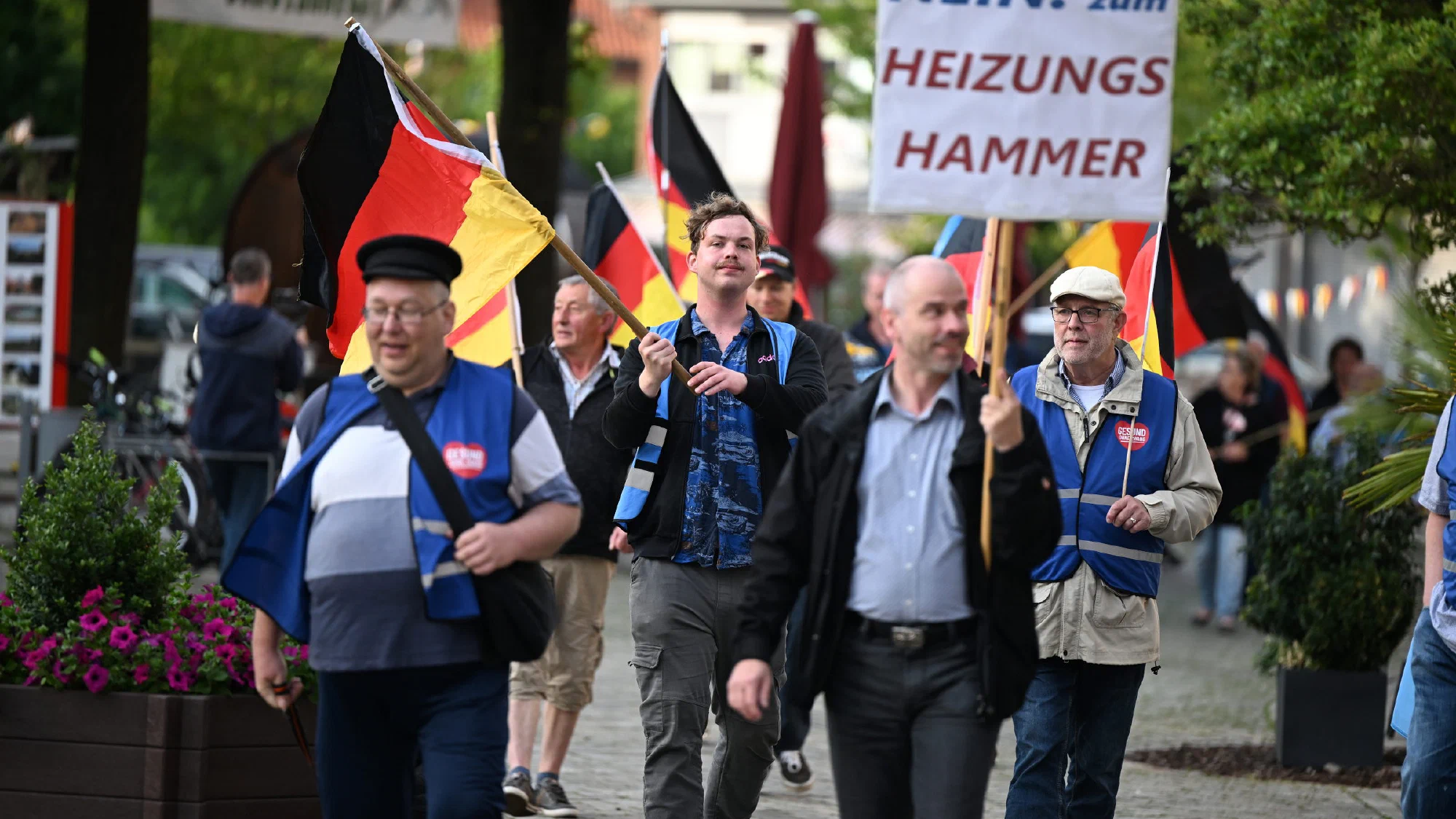 AfD-Demonstration in Twistringen