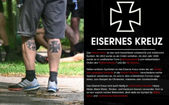Tafel zu Eisernes Kreuz