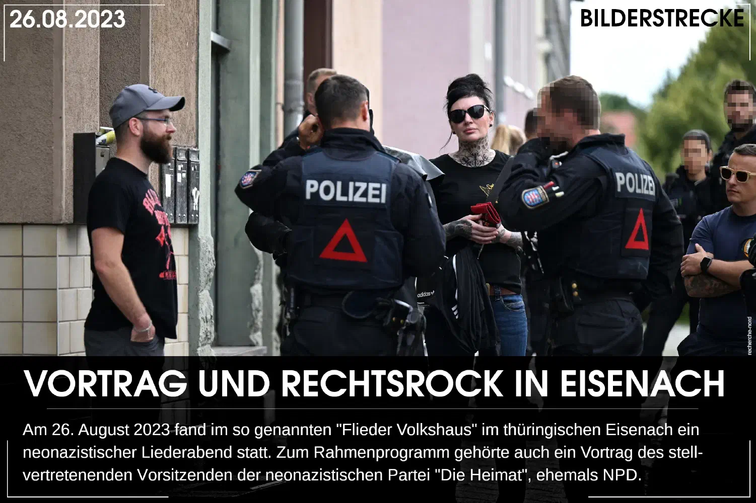Vortrag und Rechtsrock-Liederabend in Eisenach