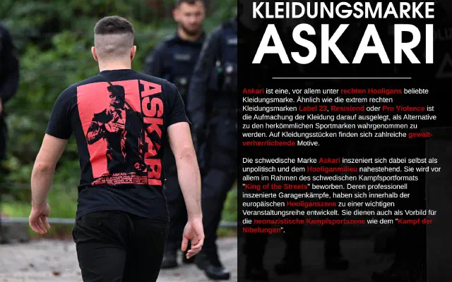 Tafel zu Askari