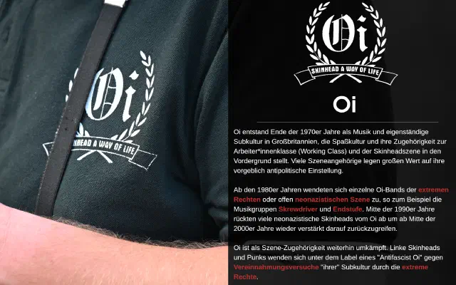 Tafel zu Oi!