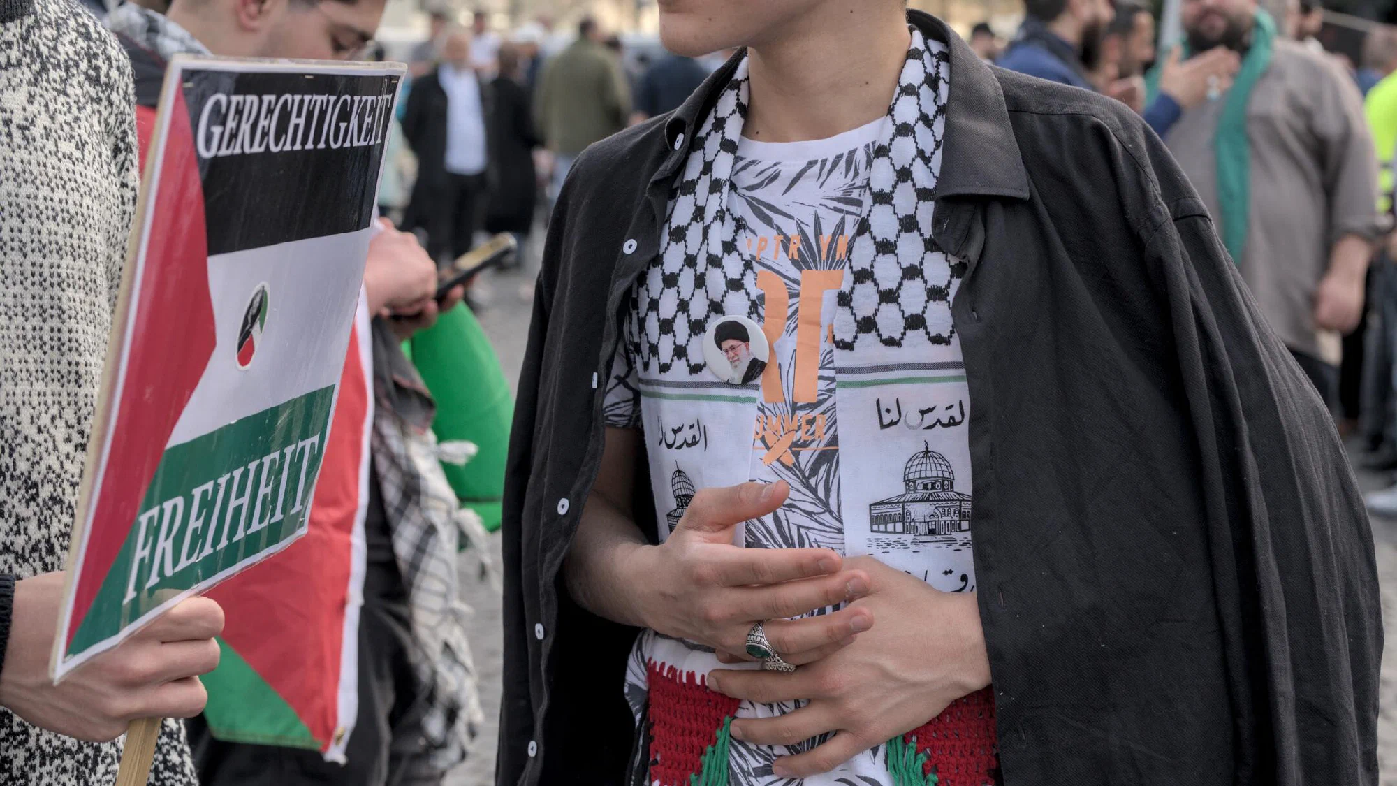 Al-Quds-Marsch in Frankfurt