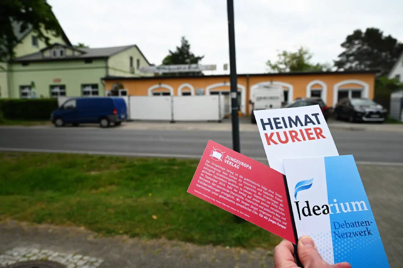 Eingeladen hatte Thorsten Weiß, Vizefraktionschef der AfD im Berliner Abgeordnetehaus, für das "Idearium", ein Netzwerk der AfD.