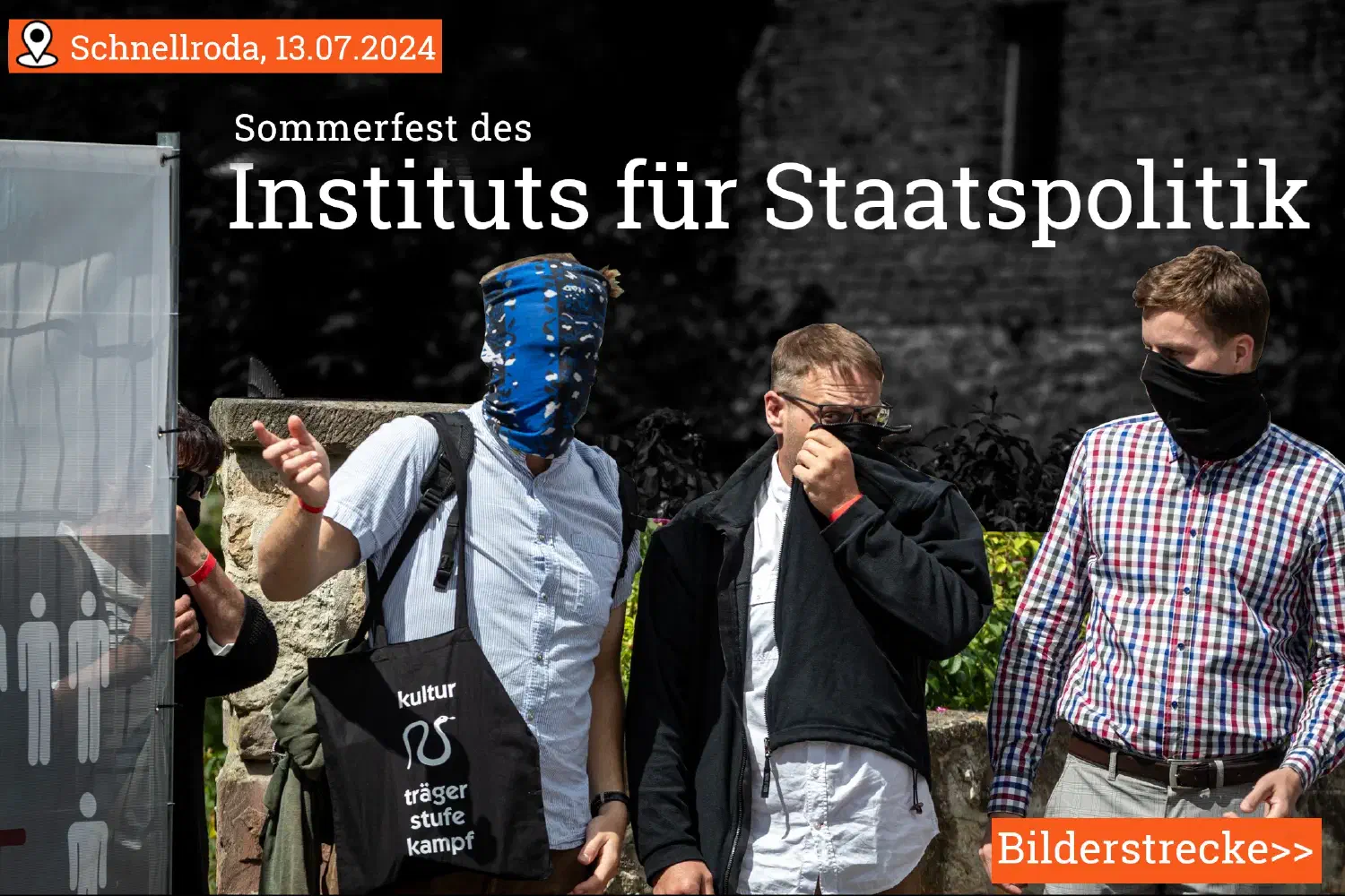 Sommerfest des "Instituts für Staatspolitik" in Schnellroda