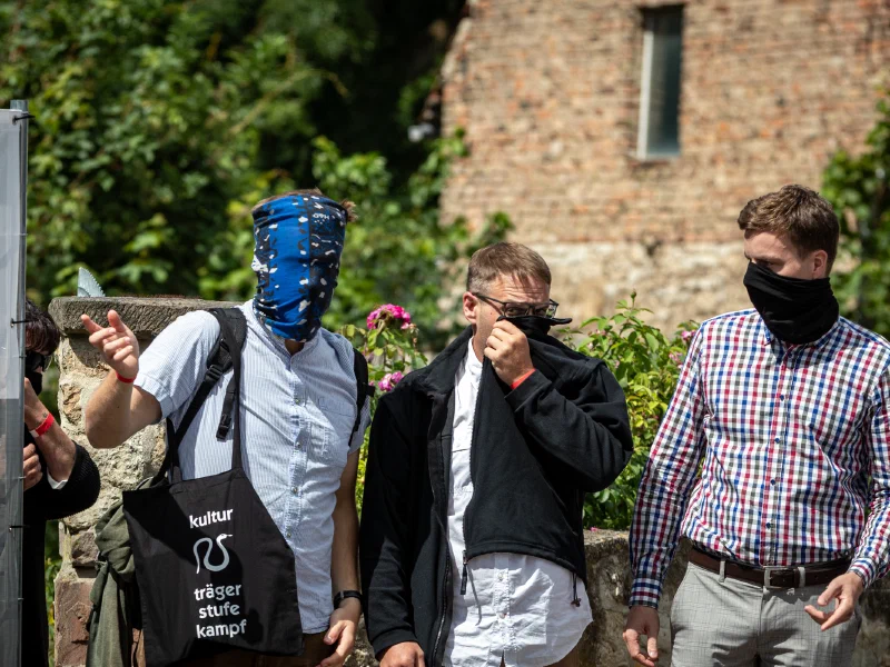 Sommerfest des "Instituts für Staatspolitik" in Schnellroda
