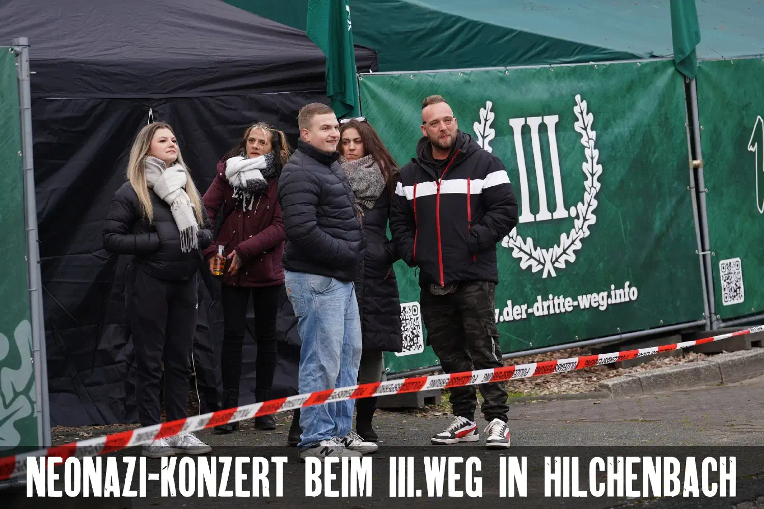 Neonazi-Konzert beim III.Weg in Hilchenbach