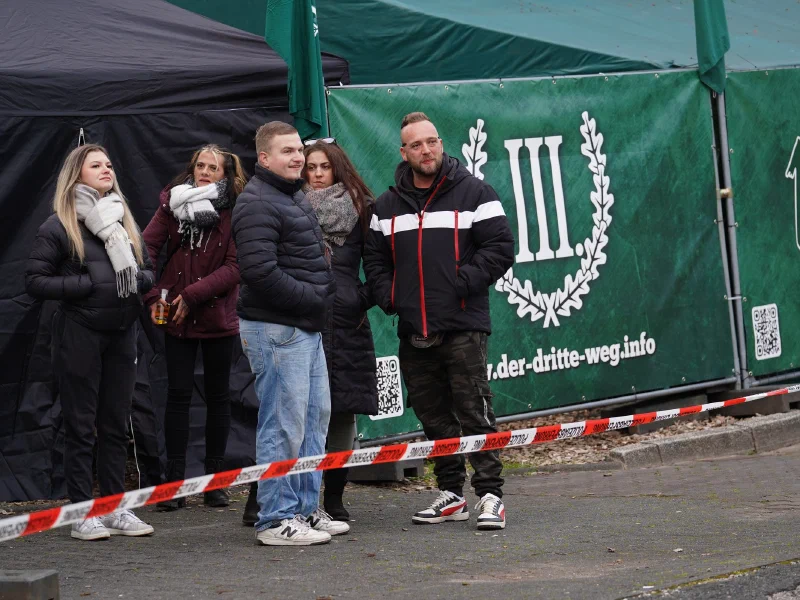Neonazi-Konzert beim III.Weg in Hilchenbach