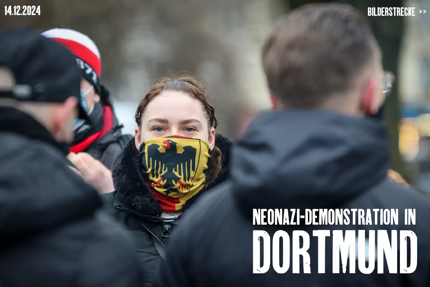Demonstration von "Die Heimat" in Dortmund