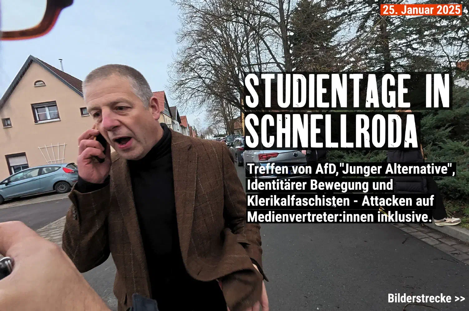 "Studientage" beim ehem. IfS in Schnellroda