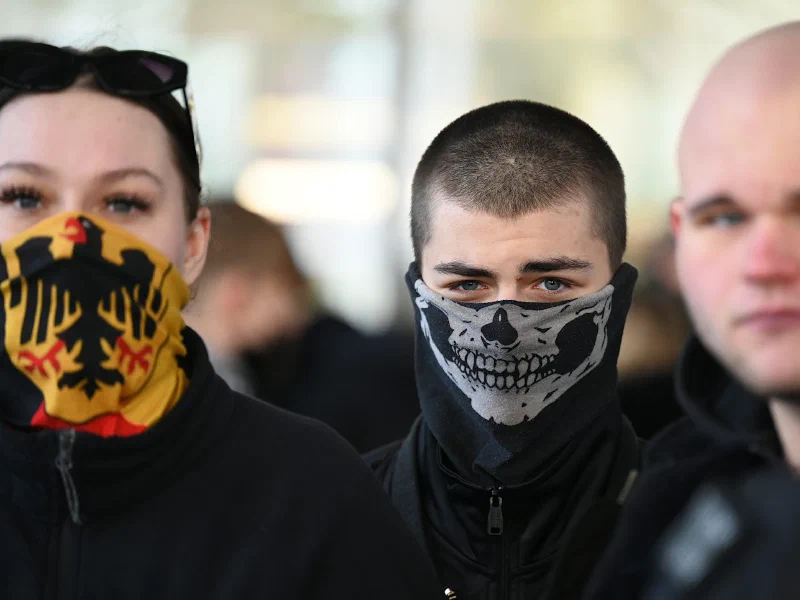"Neue Deutsche Jugend": Neonazi-Demonstration in Essen, NRW