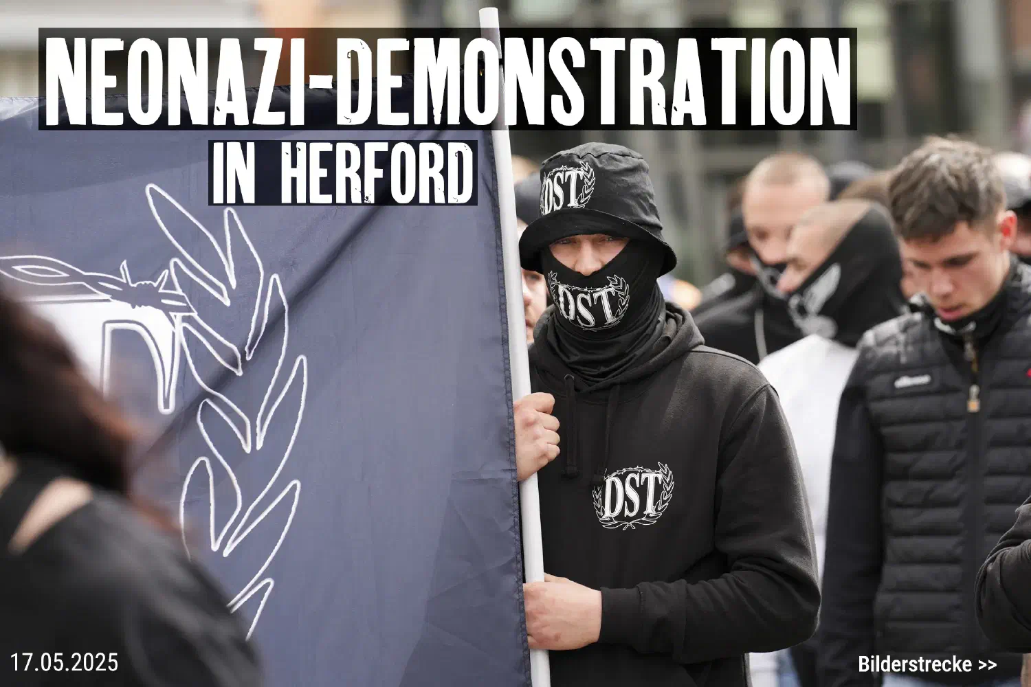 Neonazi-Demonstration in Herford