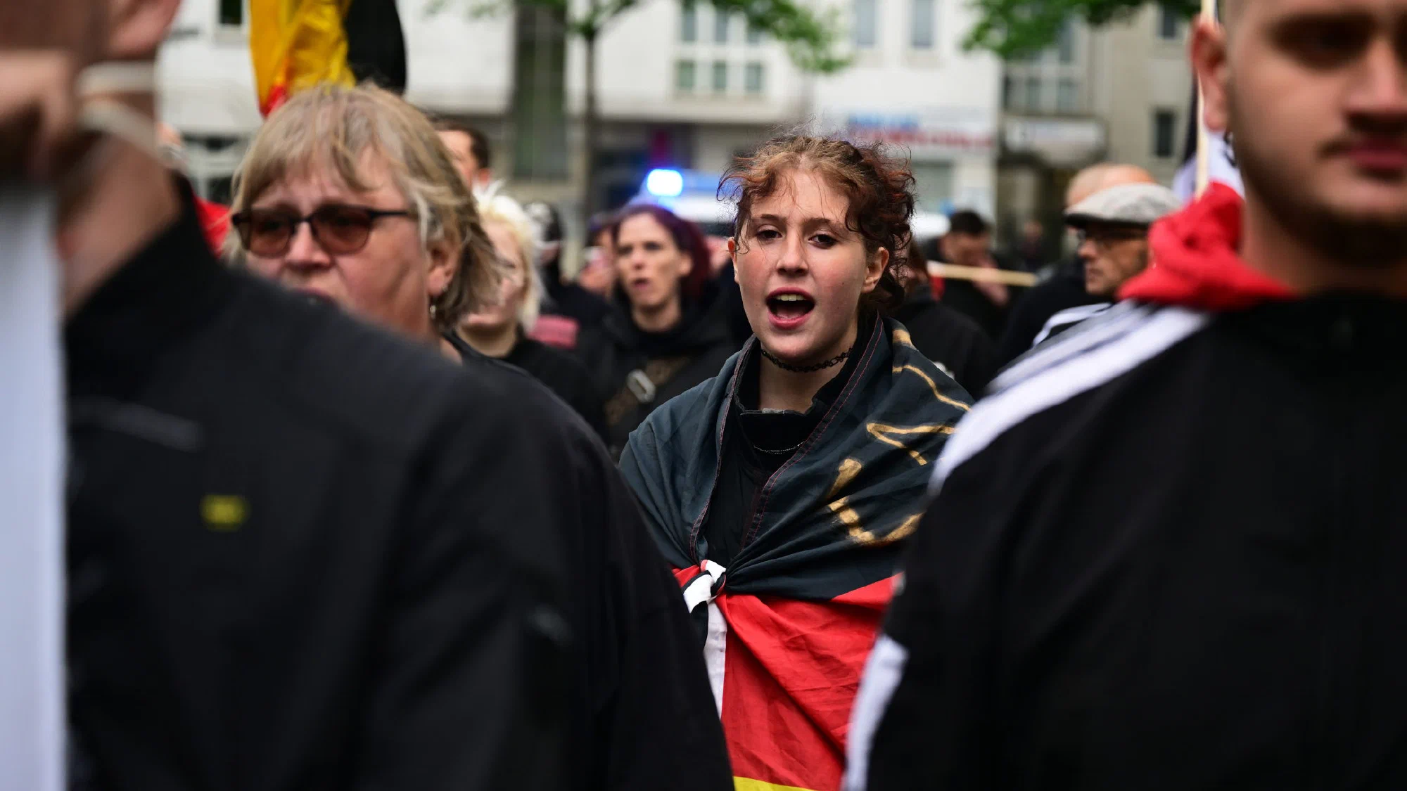 Neonazi-Demonstration in Bielefeld