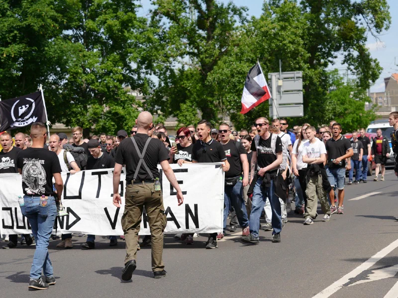 Anti-CSD-Protest in Dresden