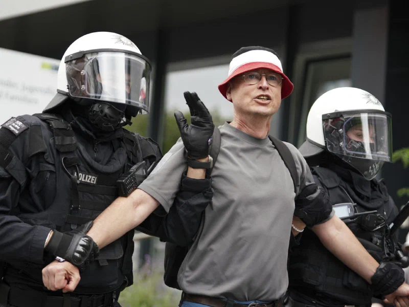 Neonazi-Aufmarsch für Siegfried Borchardt in Münster