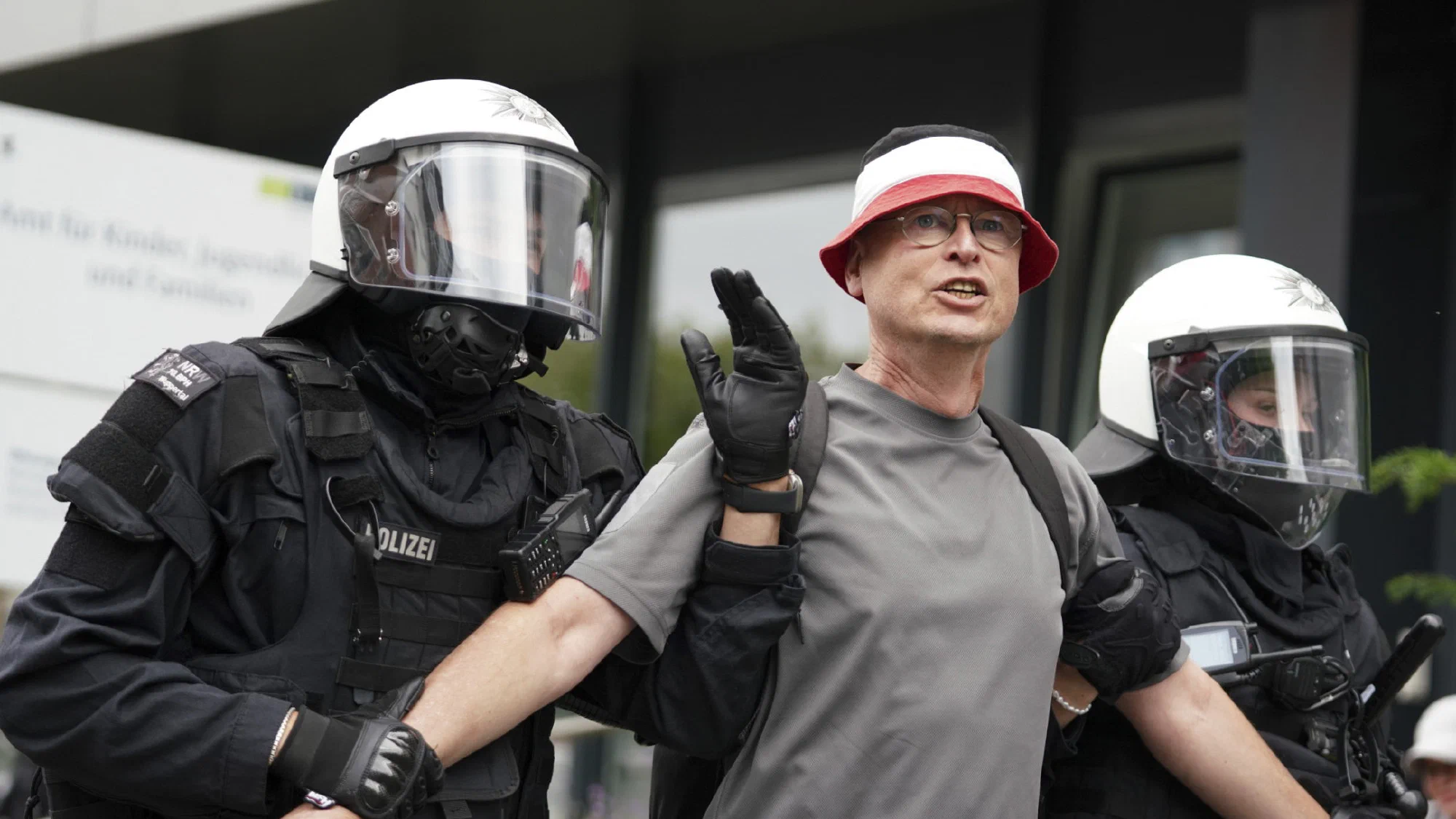 Neonazi-Aufmarsch für Siegfried Borchardt in Münster