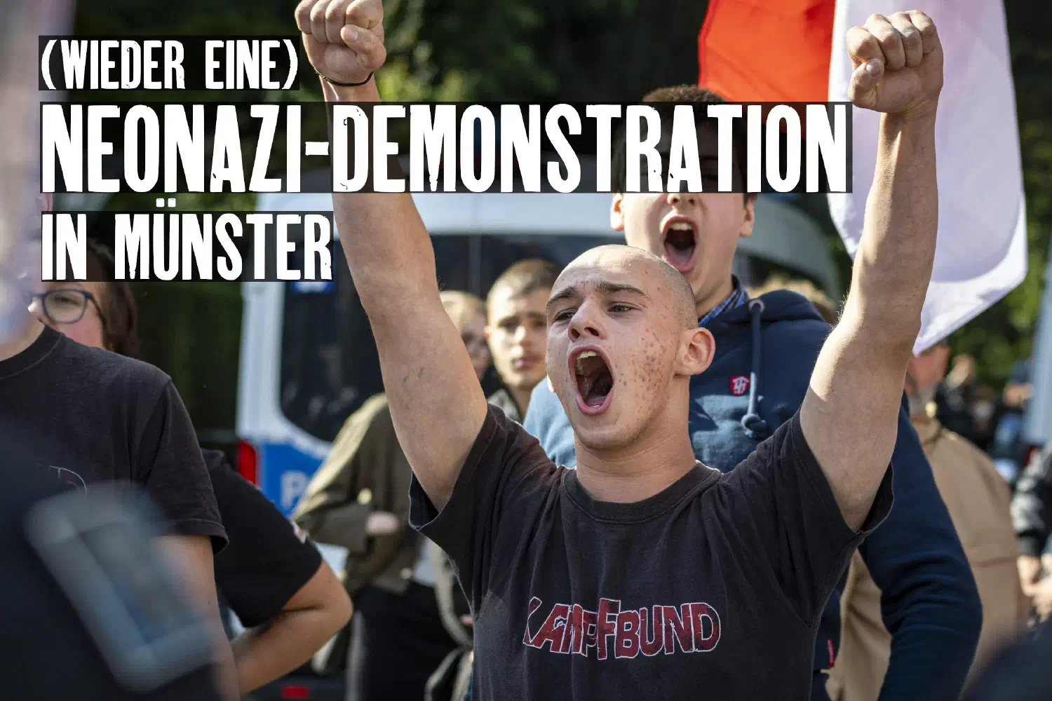 (wieder eine) Neonazi-Demonstration in Münster