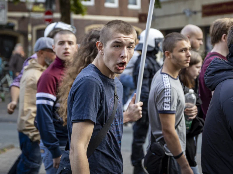 (wieder eine) Neonazi-Demonstration in Münster