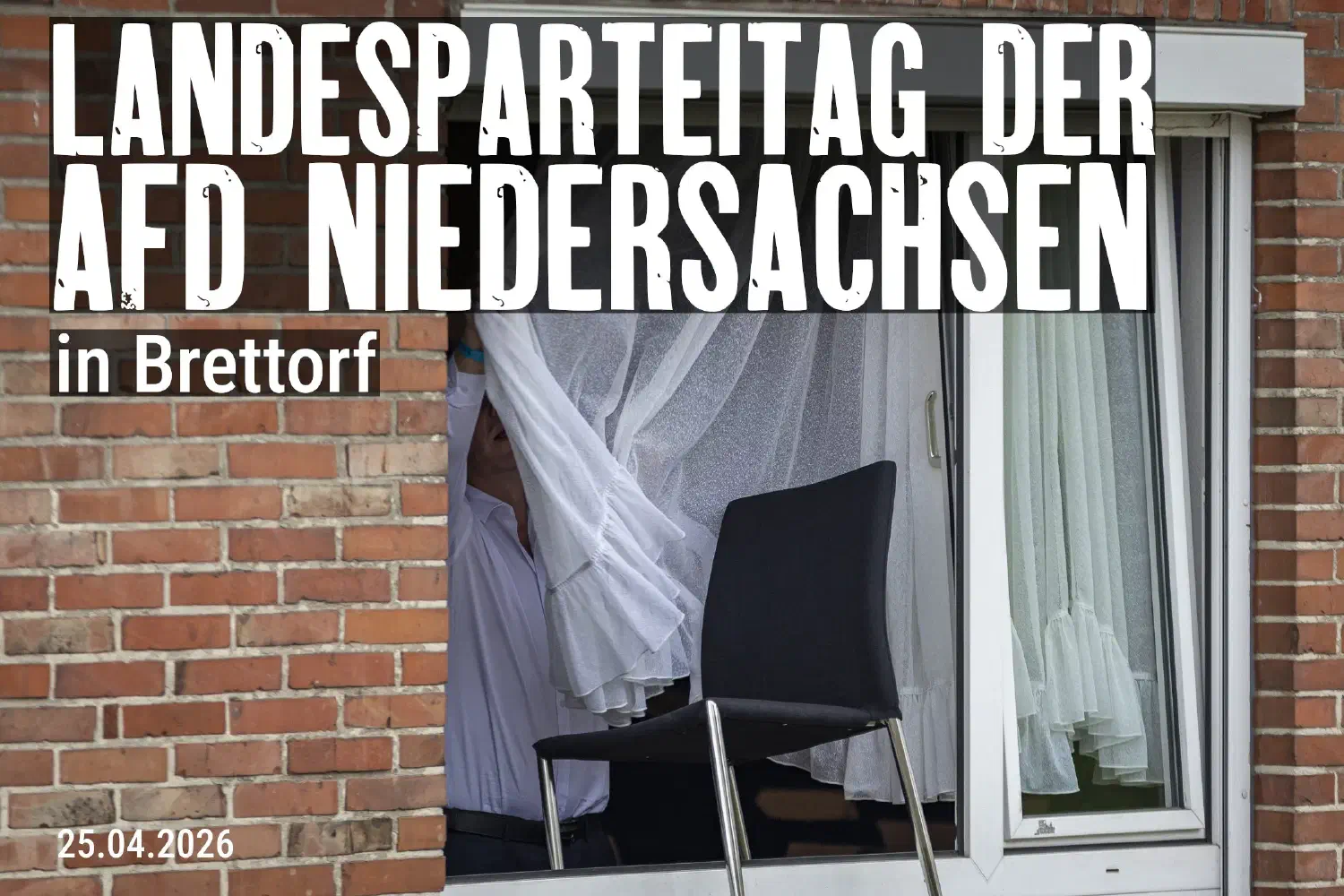 Landesparteitag der AfD Niedersachsen in Brettorf