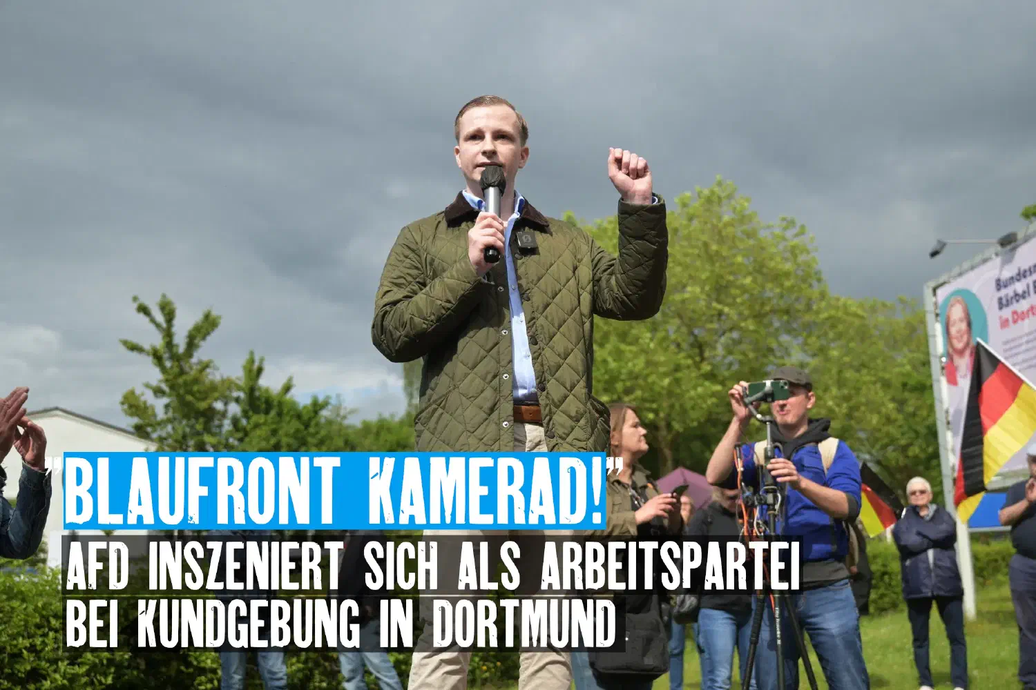 AfD-Kundgebung in Dortmund