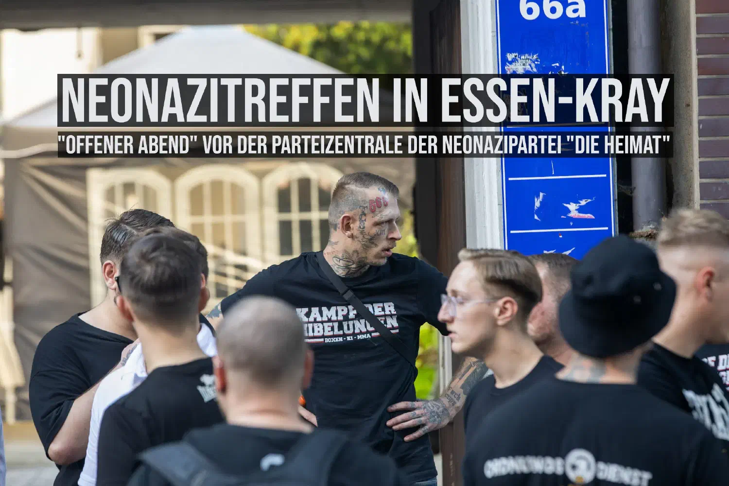 Neonazitreffen in Essen-Kray